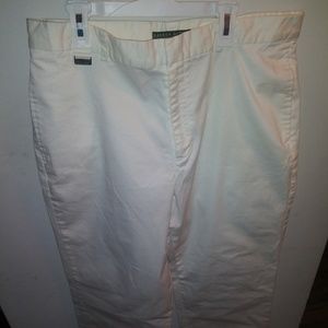 Ladies Ralph Lauren White Casual Pants